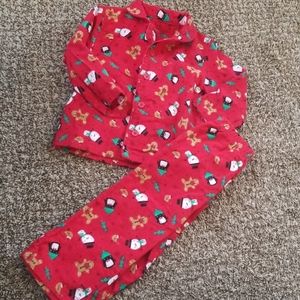 Early Days Flannel Christmas Pajamas 12-18 mo